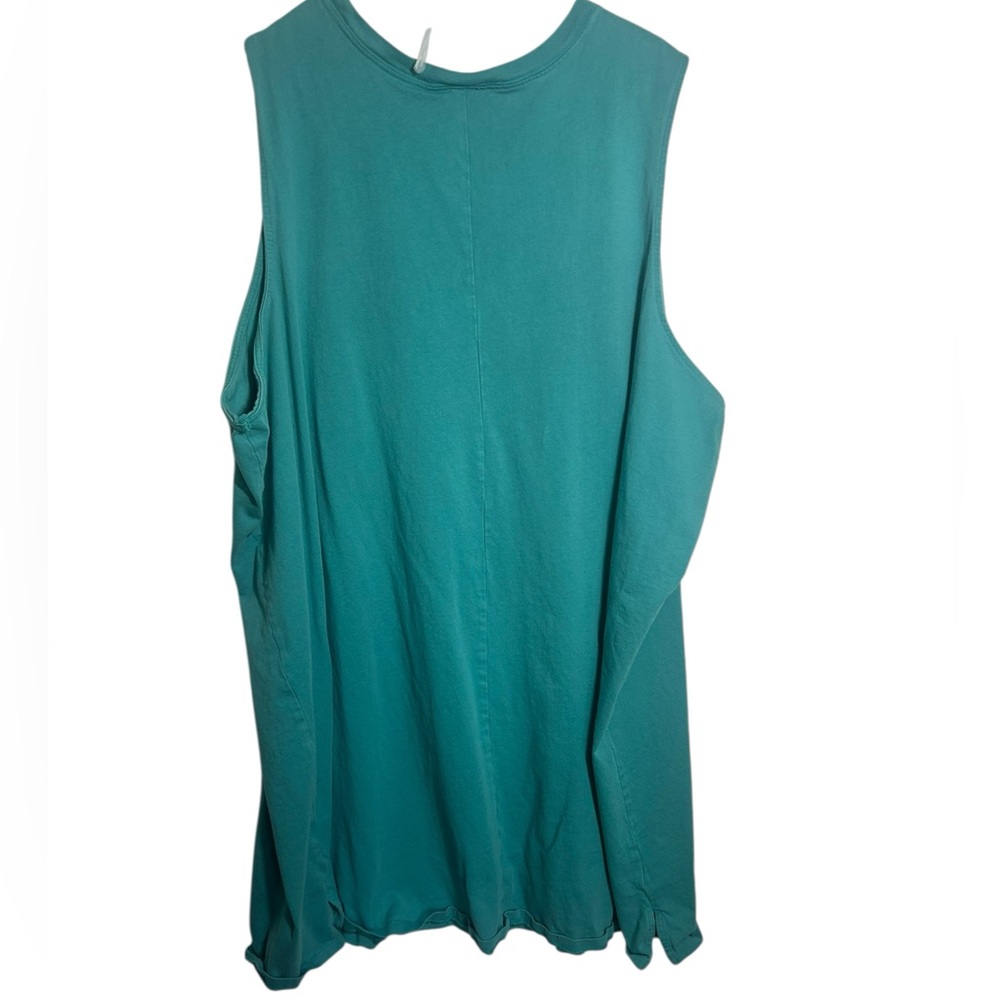 Old Navy Teal Shift Tank Dress – Size 4X - Picture 6 of 9
